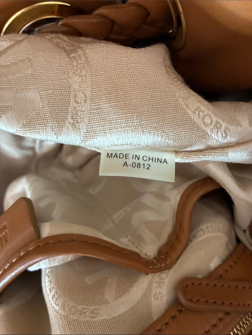 Michael Kors Leather Hobo Bag